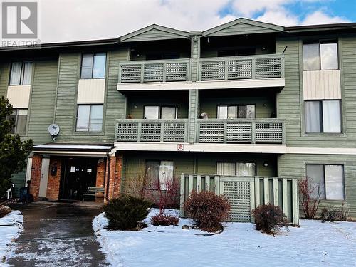 185 Chamberlain Crescent Unit# 308, Tumbler Ridge, BC - Outdoor With Balcony With Facade