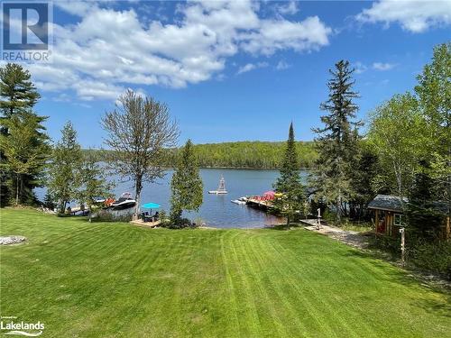 Beautiful view from Sitting Deck - 7369 Hwy 534, Restoule, ON - Outdoor With Body Of Water With View