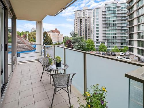 502-708 Burdett Ave, Victoria, BC - Outdoor With Balcony With Exterior