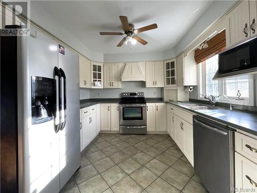 690 Route 776, Grand Manan, NB - Indoor Photo Showing Kitchen With Double Sink