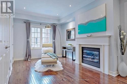 K - 169 Finch Avenue E, Toronto, ON - Indoor Photo Showing Living Room With Fireplace