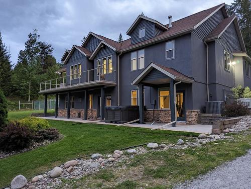 3720 Columbia Avenue, Castlegar, BC - Outdoor With Deck Patio Veranda With Facade