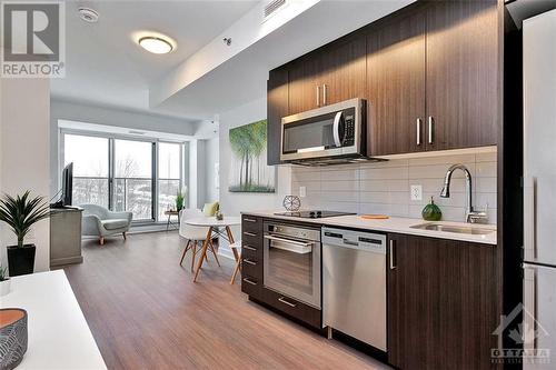 150 Rossignol Drive Unit#424, Ottawa, ON - Indoor Photo Showing Kitchen With Upgraded Kitchen
