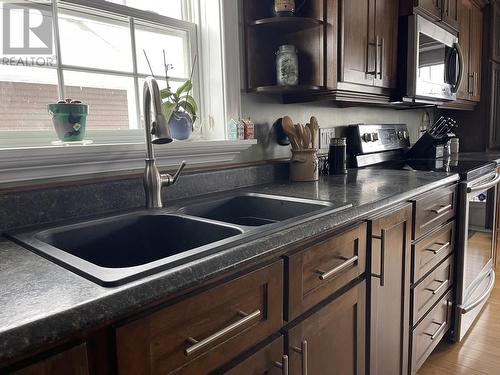 9 Williams Place, Gander, NL - Indoor Photo Showing Kitchen With Double Sink