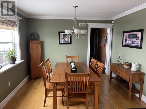 9 Williams Place, Gander, NL - Indoor Photo Showing Dining Room