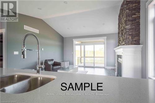64 Stirling Crescent, Prince Edward County, ON - Indoor Photo Showing Kitchen With Double Sink