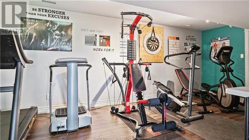 5543 Des Erables, Rogersville, NB - Indoor Photo Showing Gym Room