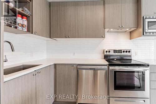 #215 -155 Downsview Park Blvd W, Toronto, ON - Indoor Photo Showing Kitchen With Upgraded Kitchen