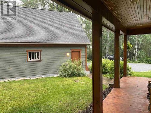 918183 Portage Bay Rd, Temiskaming Shores, ON - Outdoor With Deck Patio Veranda With Exterior