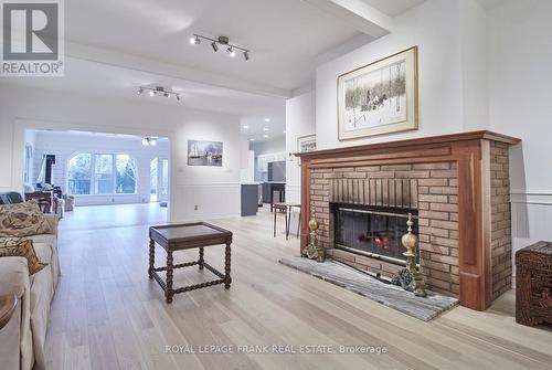 40 Tremaine Terrace, Cobourg, ON - Indoor Photo Showing Living Room With Fireplace