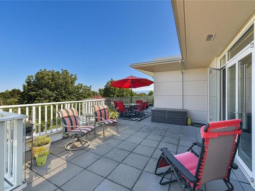 508-999 Burdett Ave, Victoria, BC - Outdoor With Deck Patio Veranda With Exterior