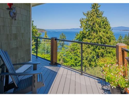 3182 Dolphin Dr, Nanoose Bay, BC - Outdoor With Body Of Water With Deck Patio Veranda With View With Exterior