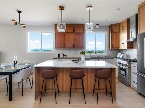 1414 Sandstone Lane, Langford, BC - Indoor Photo Showing Kitchen With Upgraded Kitchen