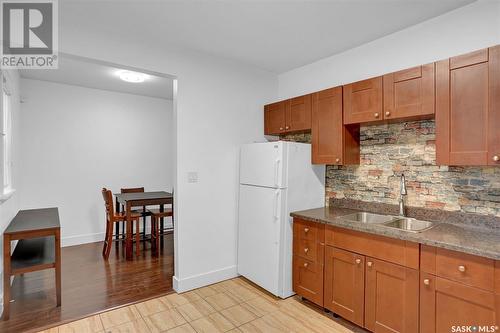 2055 St John Street, Regina, SK - Indoor Photo Showing Kitchen With Double Sink