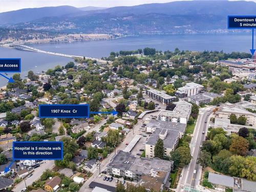 1907 Knox Crescent, Kelowna, BC - Outdoor With Body Of Water With View