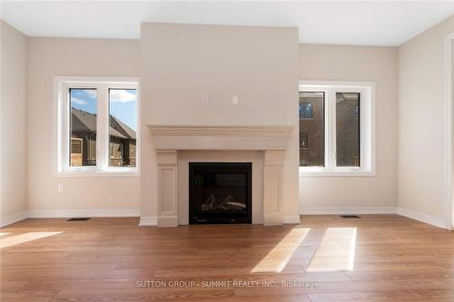 242 Warden Street, Stayner, ON - Indoor Photo Showing Living Room With Fireplace