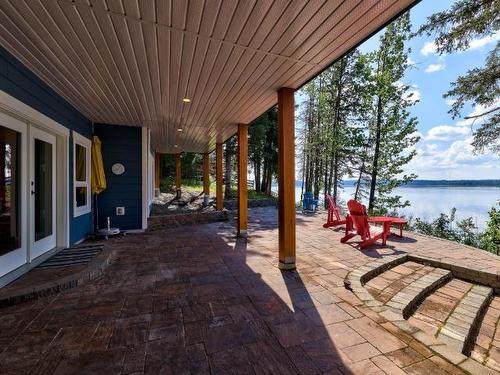 7922 Dean Road, Out Of District, BC - Outdoor With Body Of Water With Deck Patio Veranda