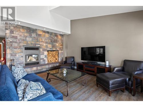 7922 Dean Road, Bridge Lake, BC - Indoor Photo Showing Living Room With Fireplace