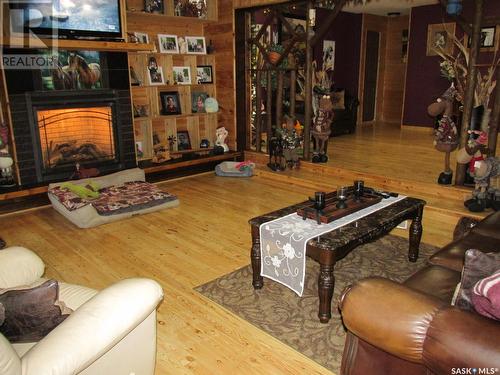 Jov Ranch, Torch River Rm No. 488, SK - Indoor With Fireplace