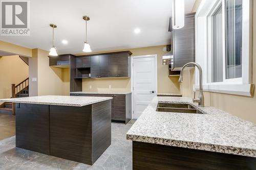 205 Eastport Drive, Cornwall, ON - Indoor Photo Showing Kitchen With Double Sink With Upgraded Kitchen