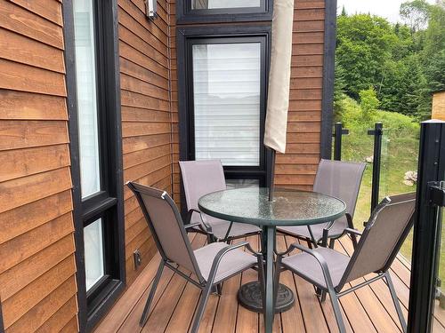 Balcon - 182 Ch. Du Tour-Du-Lac, Lac-Supérieur, QC - Outdoor With Deck Patio Veranda With Exterior