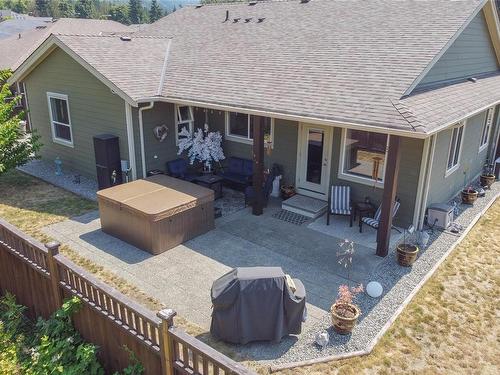 446 Mountain View Dr, Lake Cowichan, BC - Outdoor With Deck Patio Veranda With Exterior