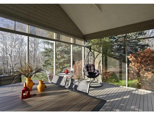 Patio - 7 Rue Lanahan, Magog, QC - Outdoor With Deck Patio Veranda With Exterior