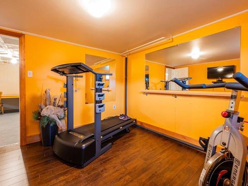 Salle d'exercice - 211 Ch. De La Pointe-Basse, Les Îles-De-La-Madeleine, QC - Indoor Photo Showing Gym Room