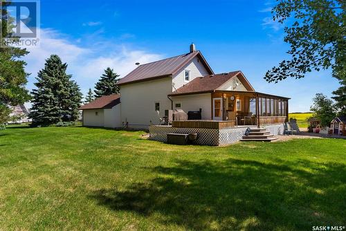 Zerr Acreage, South Qu'Appelle Rm No. 157, SK - Outdoor With Deck Patio Veranda With Backyard