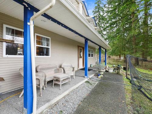 7522 Island Hwy North, Merville, BC - Outdoor With Deck Patio Veranda With Exterior