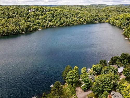 Photo aÃ©rienne - 48 Ch. Gobeille, Saint-Sauveur, QC - Outdoor With Body Of Water With View