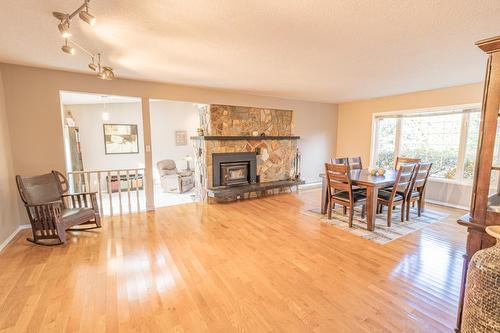 2819 Erickson Road, Erickson, BC - Indoor With Fireplace