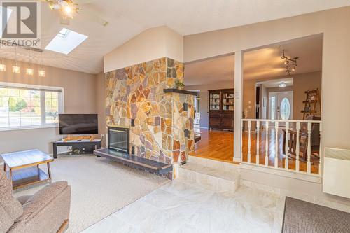 2819 Erickson Road, Erickson, BC - Indoor With Fireplace