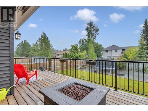 5481 Woodvalley Drive, Prince George, BC - Outdoor With Deck Patio Veranda With Exterior