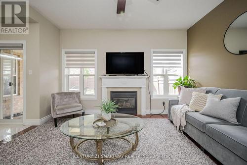 159 Wright Cres, Niagara-On-The-Lake, ON - Indoor Photo Showing Living Room With Fireplace