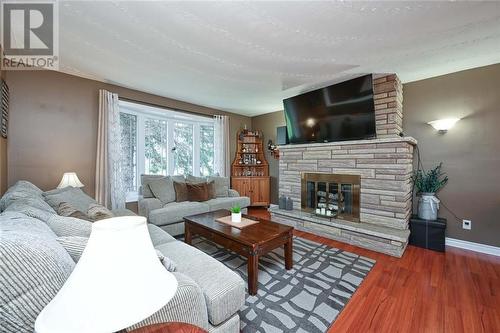 78 Bay Road, Lombardy, ON - Indoor Photo Showing Living Room With Fireplace