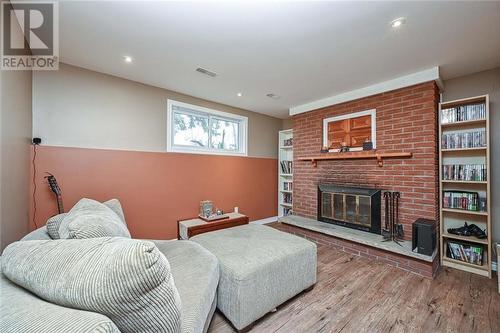 78 Bay Road, Lombardy, ON - Indoor Photo Showing Living Room With Fireplace
