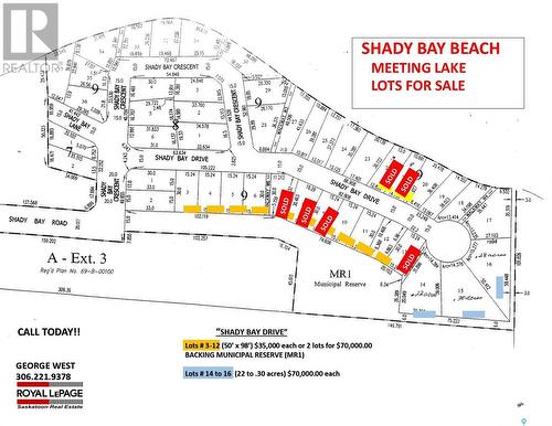 Lot 6 6 Shady Bay Drive, Meeting Lake Rm No.466, SK 