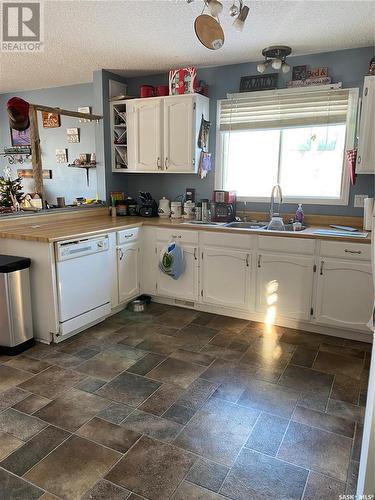 226 Westman Street, Midale, SK - Indoor Photo Showing Kitchen With Double Sink