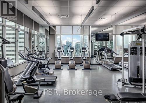 3901 - 311 Bay Street, Toronto, ON - Indoor Photo Showing Gym Room