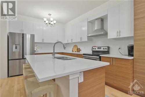 211 Don Brown Private, Kanata, ON - Indoor Photo Showing Kitchen With Double Sink With Upgraded Kitchen