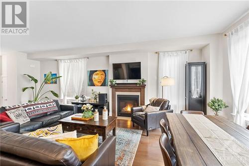 62 Borland Drive, Carleton Place, ON - Indoor Photo Showing Living Room With Fireplace