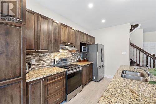 62 Borland Drive, Carleton Place, ON - Indoor Photo Showing Kitchen With Double Sink