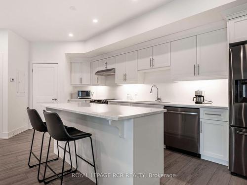 309-17 Centre St, Orangeville, ON - Indoor Photo Showing Kitchen With Upgraded Kitchen