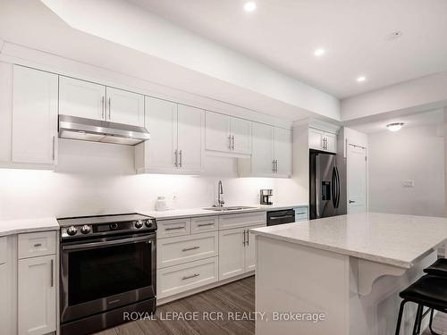 309-17 Centre St, Orangeville, ON - Indoor Photo Showing Kitchen With Upgraded Kitchen