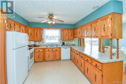 4008 Foster Street, Tracadie, NB - Indoor Photo Showing Kitchen With Double Sink