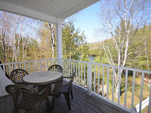 Balcony - 302-6385 Mtée Ryan, Mont-Tremblant, QC - Outdoor With Exterior