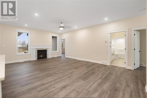 53 Belleview Unit# Upper, Kingsville, ON - Indoor With Fireplace