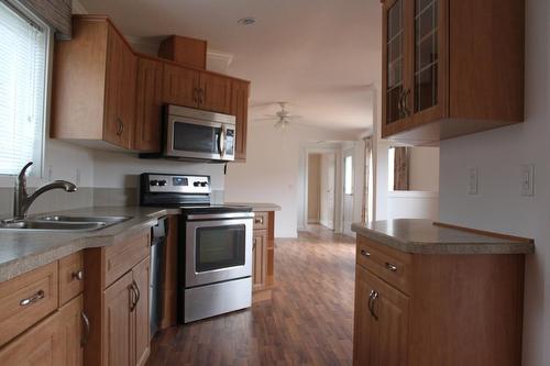 450 Brouse Loop Road, Nakusp, BC - Indoor Photo Showing Kitchen With Double Sink