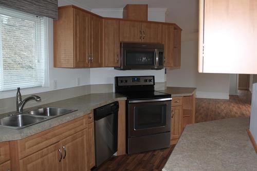 450 Brouse Loop Road, Nakusp, BC - Indoor Photo Showing Kitchen With Double Sink
